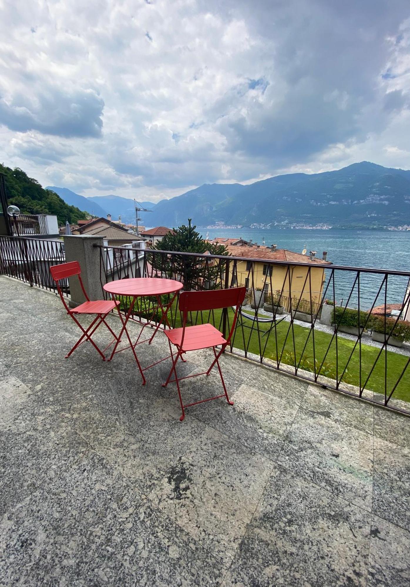 شقة Maddalena Lake Como View Terraces ليتْسّينو المظهر الخارجي الصورة